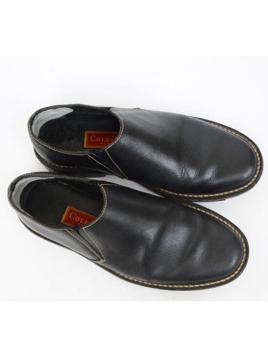 Cole Haan Men\'s 8.5M Slip-On Black Leather Preppy Business Casual Office Shoes main image 11